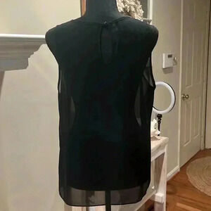 #101 ivy, buyer extra large black sheer top